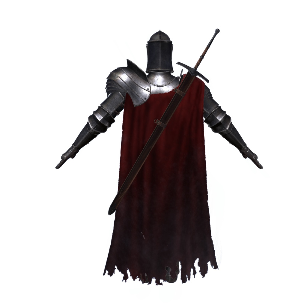 VRChat向けアバター:「Platearmor-Remake」