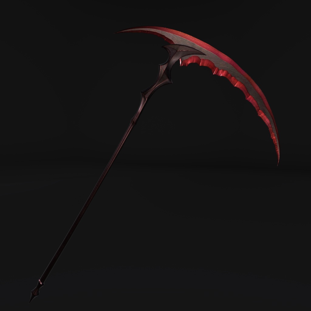 VRChat向けオリジナル3Dモデル「Scythe」