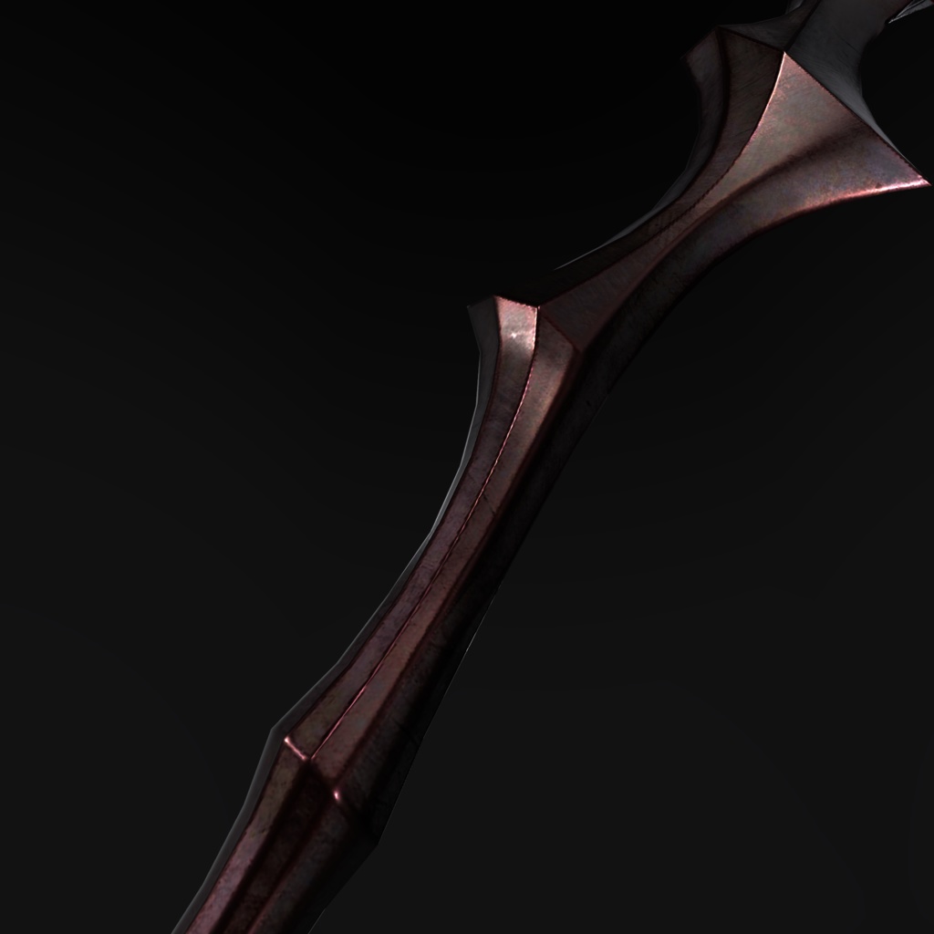 VRChat向けオリジナル3Dモデル「Scythe」