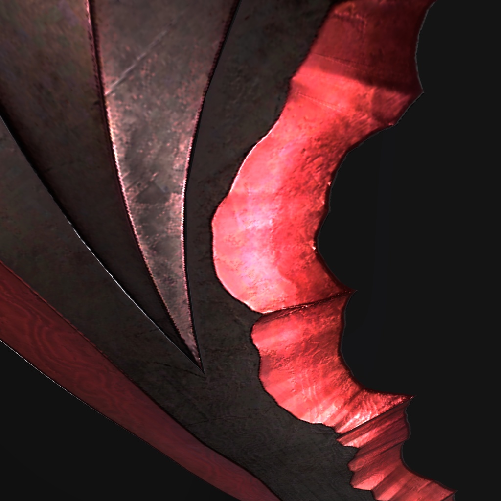 VRChat向けオリジナル3Dモデル「Scythe」