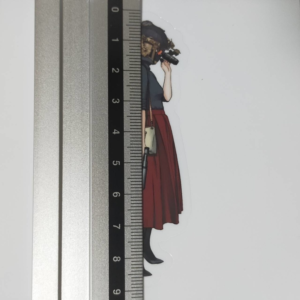 Headgear lady ステッカー