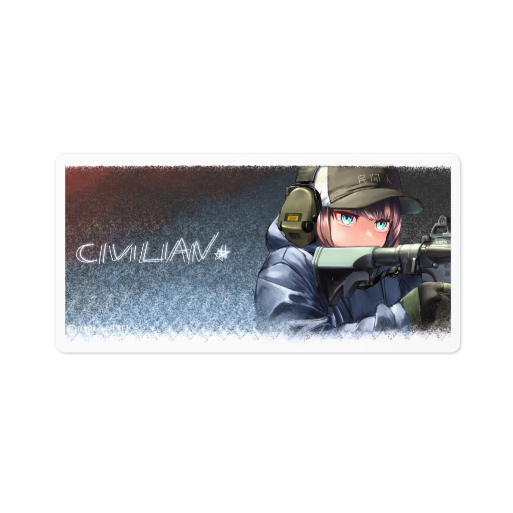 CIVILIAN☆ ステッカー No.01