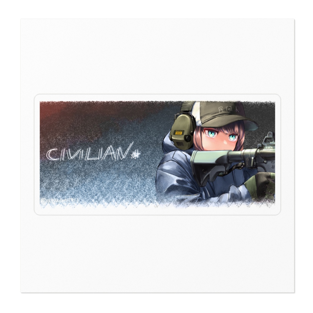 CIVILIAN☆ ステッカー No.01