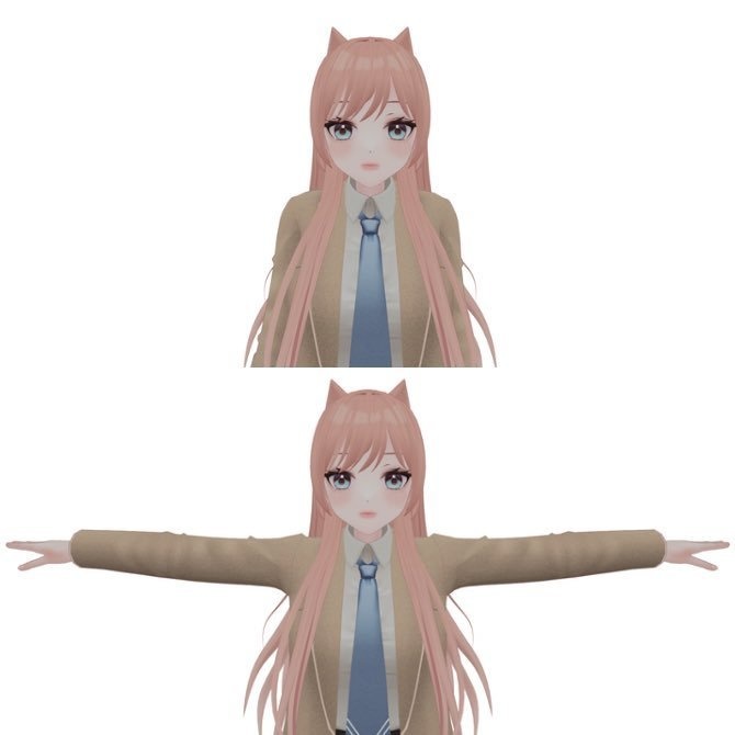 のらこ -norako- 【オリジナル3Dモデル】