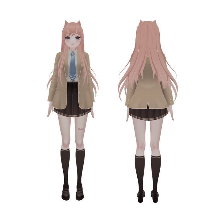 のらこ -norako- 【オリジナル3Dモデル】