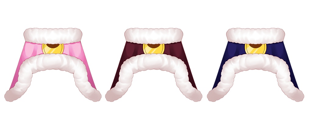 【VTuber衣装素材】ウィンター韓服 / Winter Hanbok assets