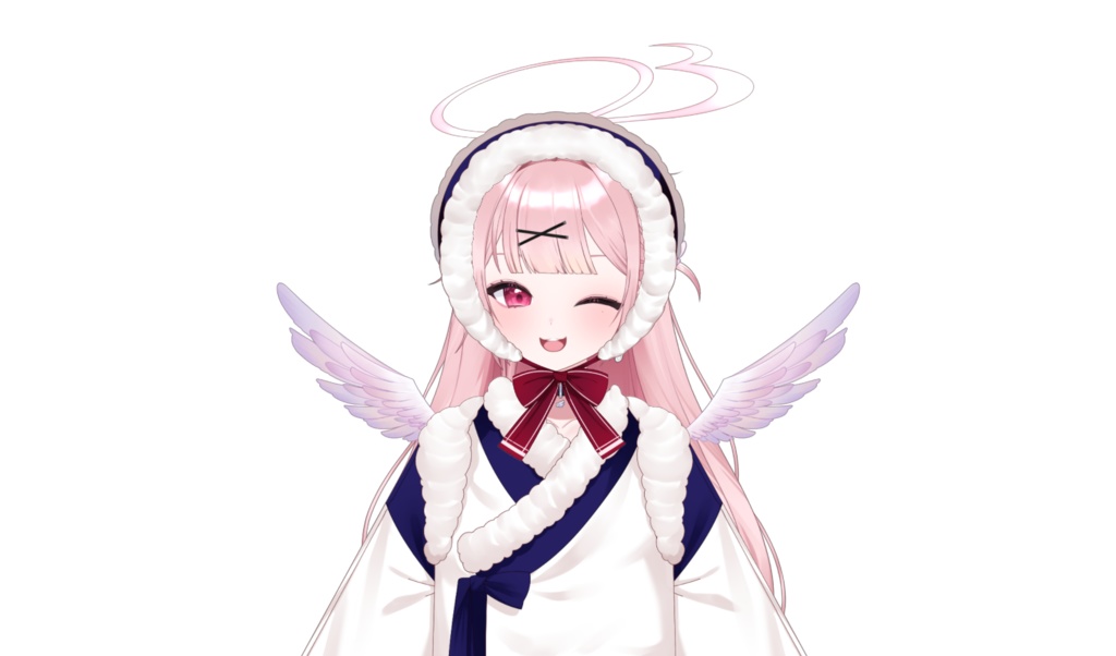 【VTuber衣装素材】ウィンター韓服 / Winter Hanbok assets