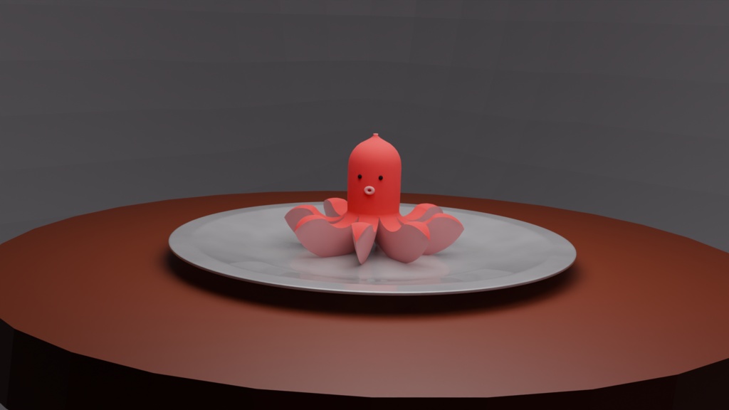 【Blender】 たこさんウィンナー
