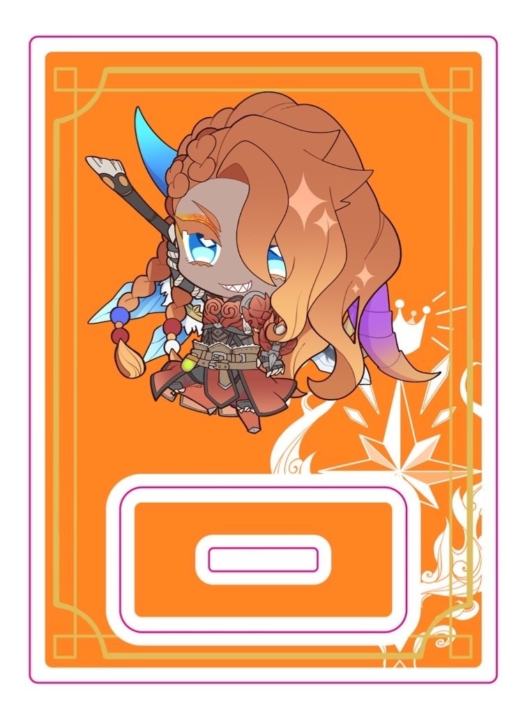 【マイハン】フレーム付アクスタ