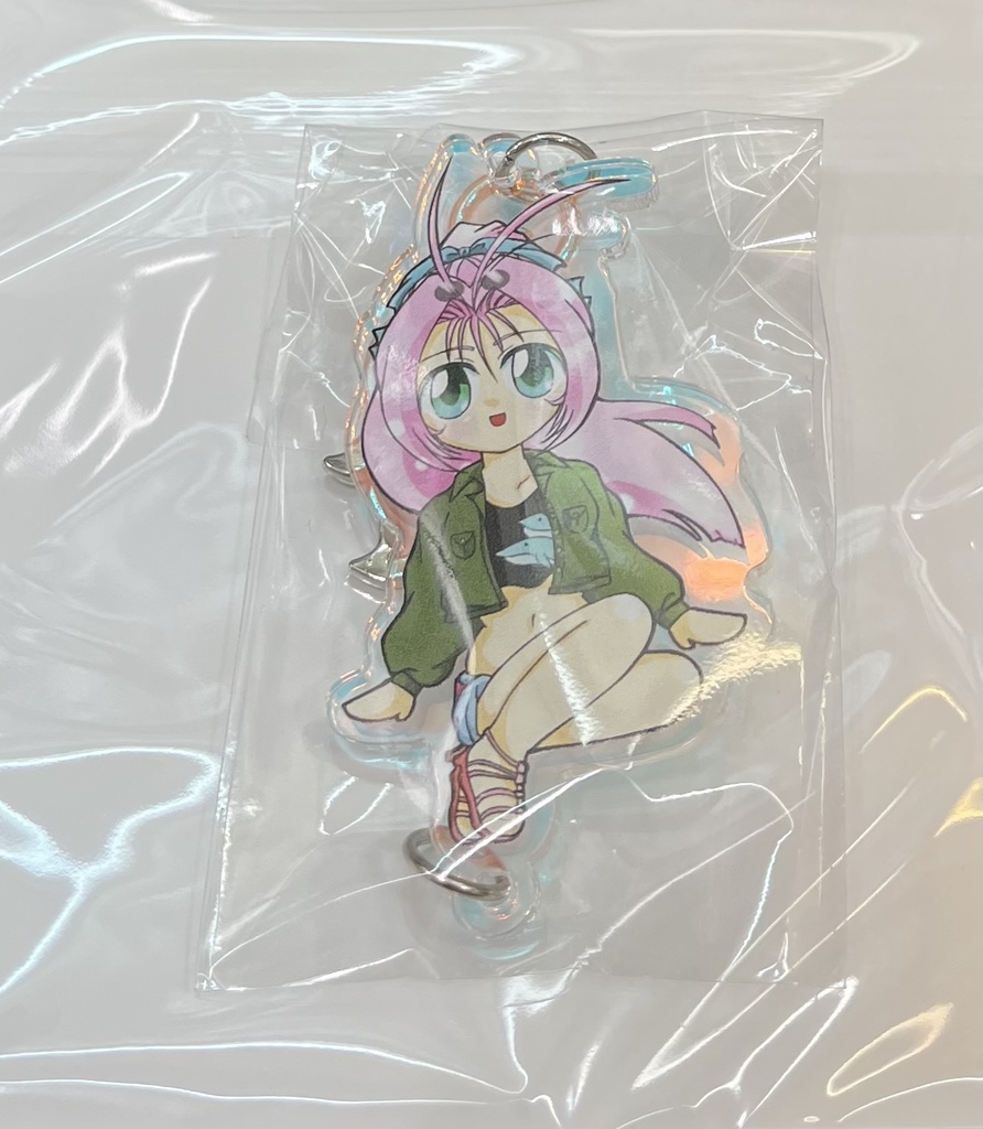 オーロラアクリルキーホルダー