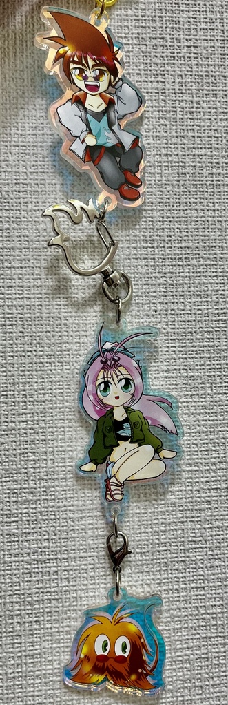 オーロラアクリルキーホルダー