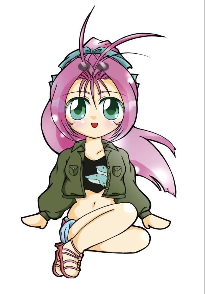 オーロラアクリルキーホルダー