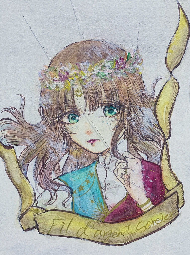 原画｢銀糸のソルシエ｣