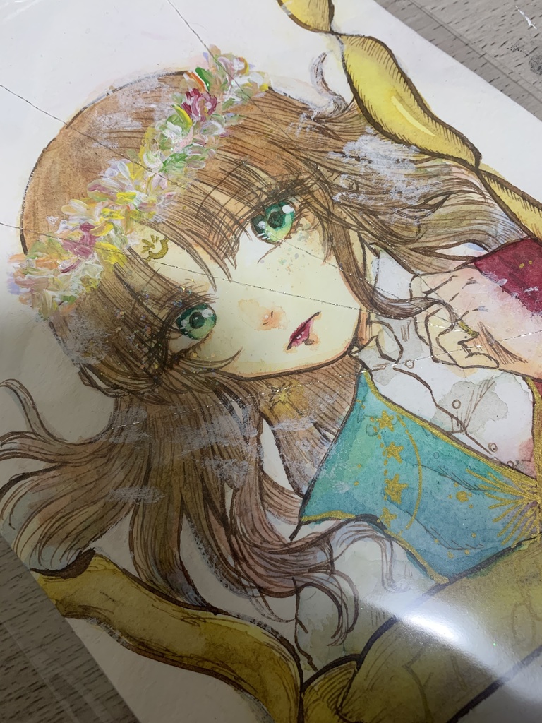 原画「銀糸のソルシエ」