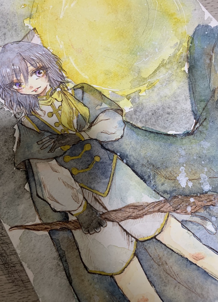 原画「銀ソル キルト」