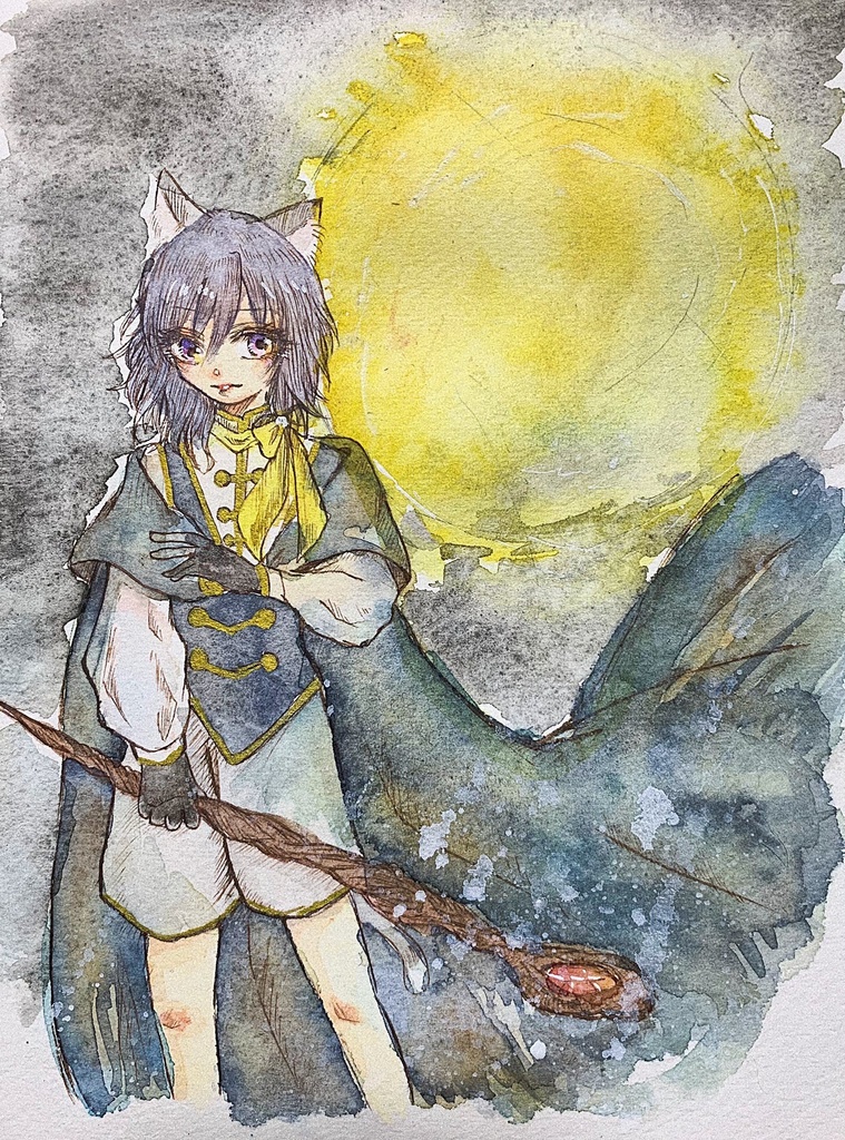 原画｢銀ソル キルト｣