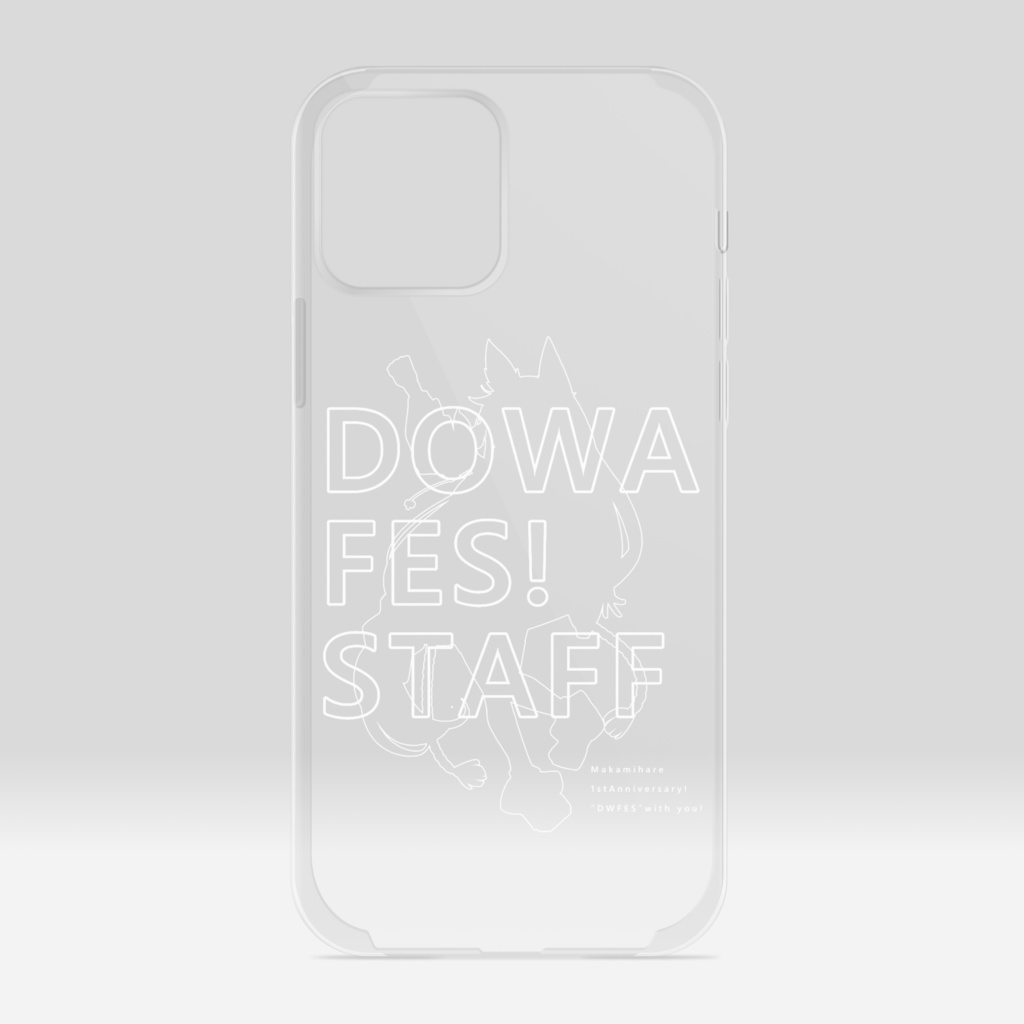 どわフェスタッフiPhoneケース