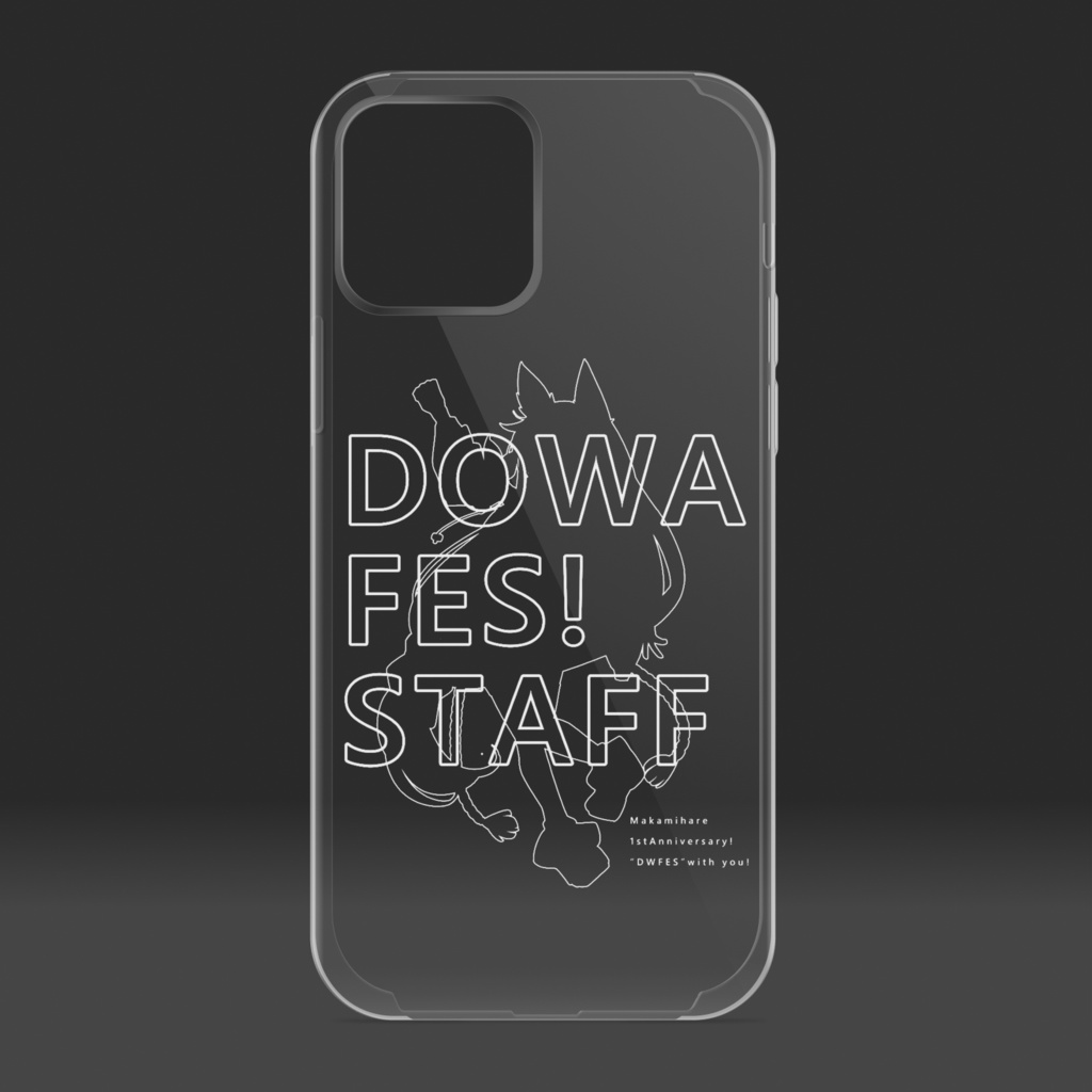 どわフェスタッフiPhoneケース