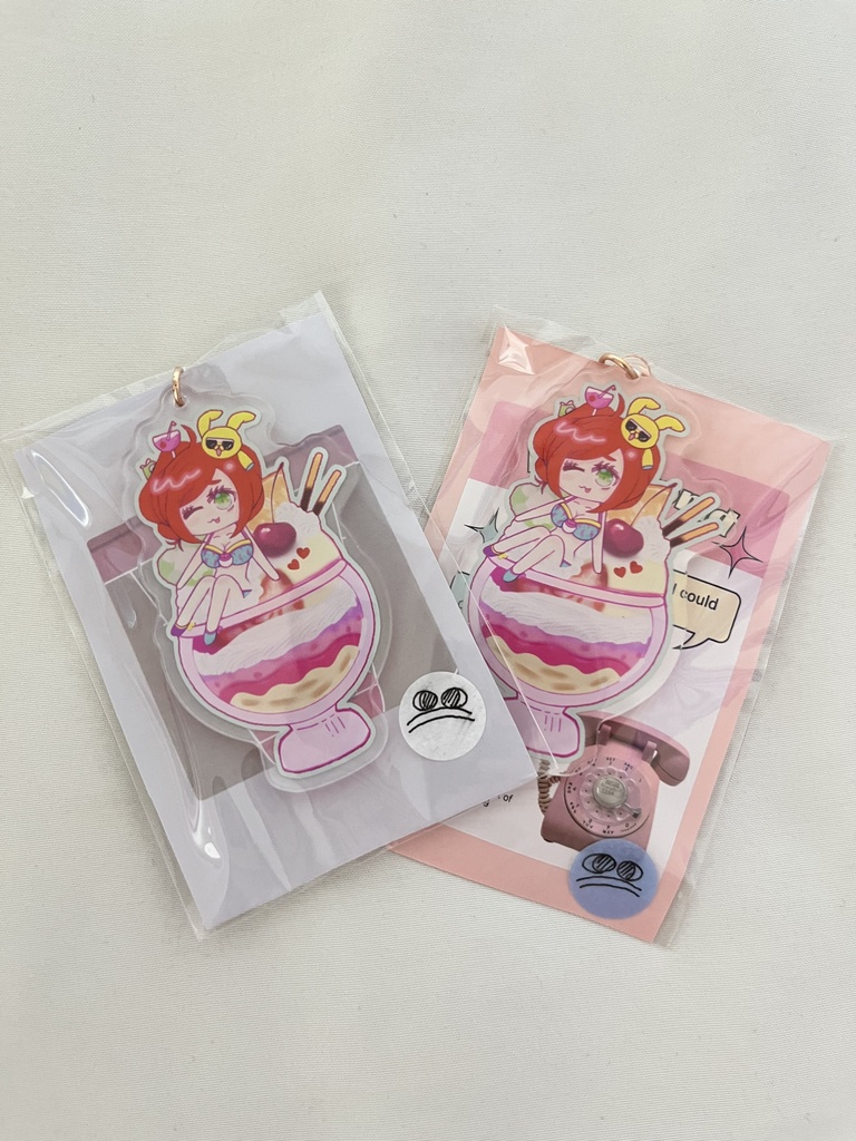 うさぬこ アクリルキーホルダー