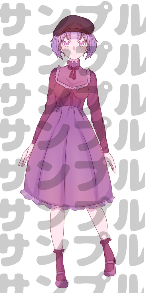 女の子の立ち絵