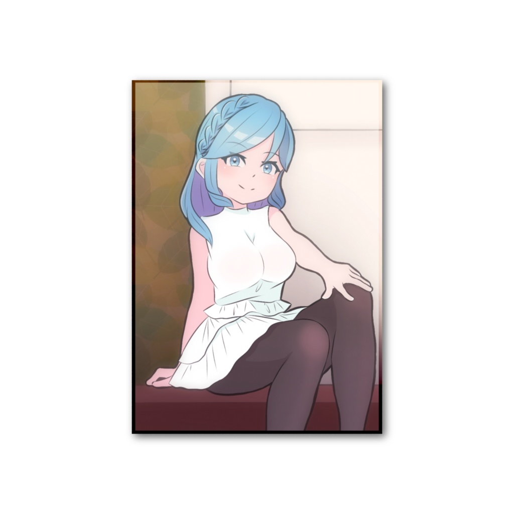 月雲ルルｰフォト風カード-