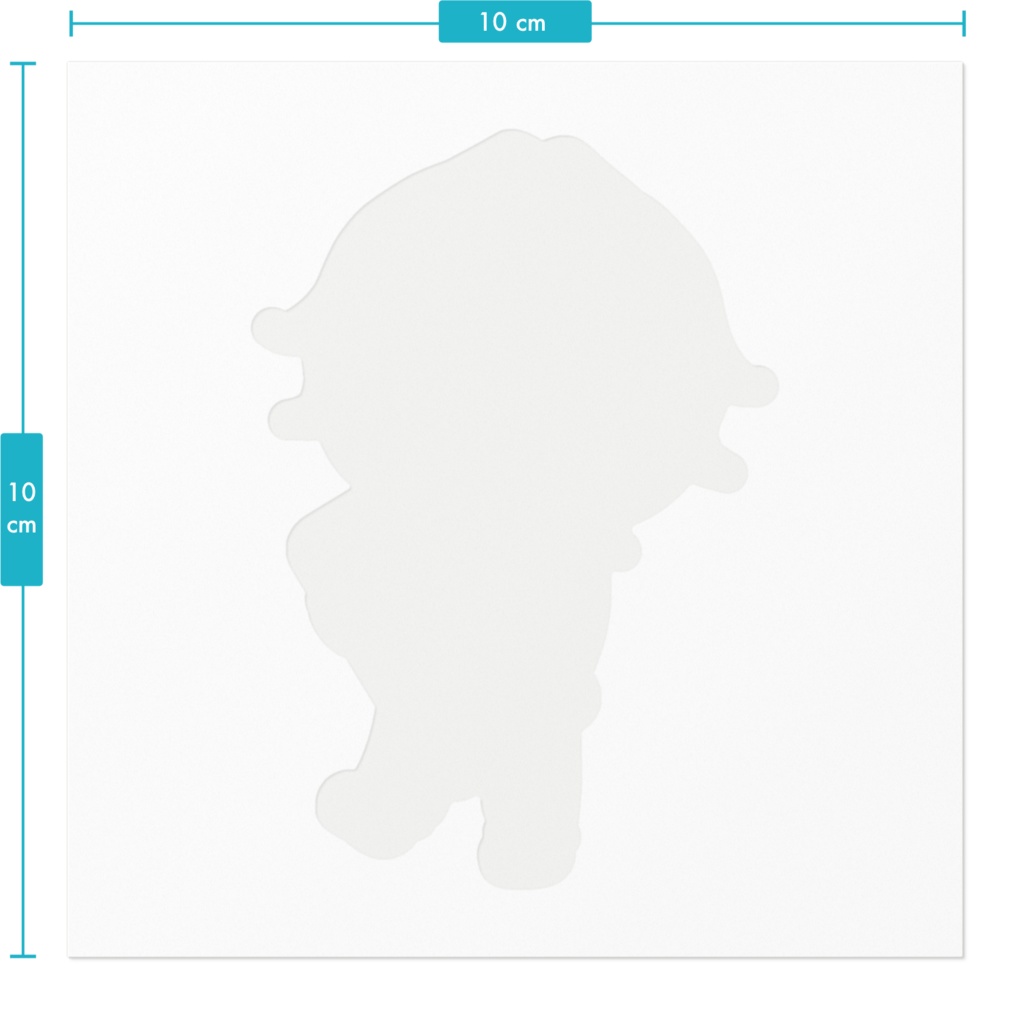 湾内わく ステッカー 学生服衣装ver