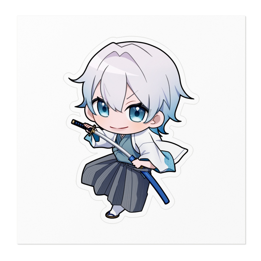 湾内わく ステッカー 和服ver