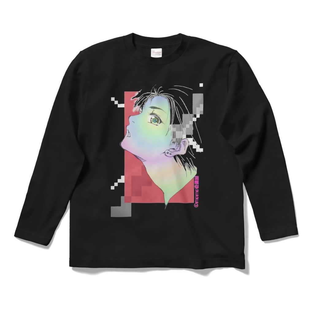 レインボー ロンT・黒、白