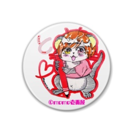 そたとっぷ ハート缶バッジ・38mm