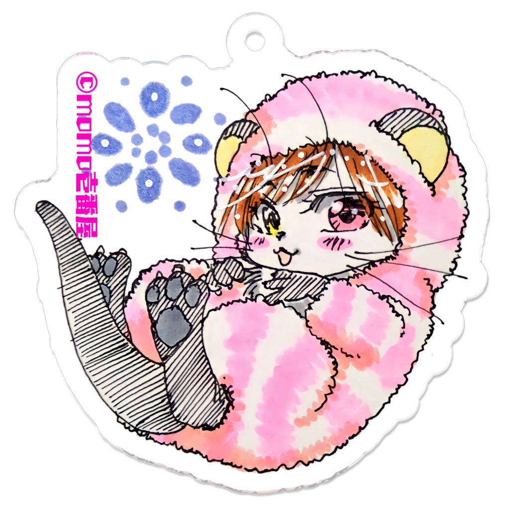 そたとっぷ モコモコアクリルキーホルダー