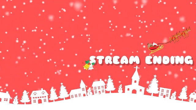 待機&終了画面-クリスマスver.-