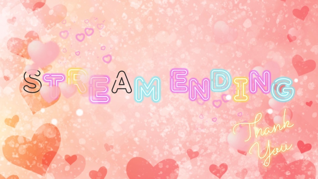 待機&終了画面-バレンタインver.-