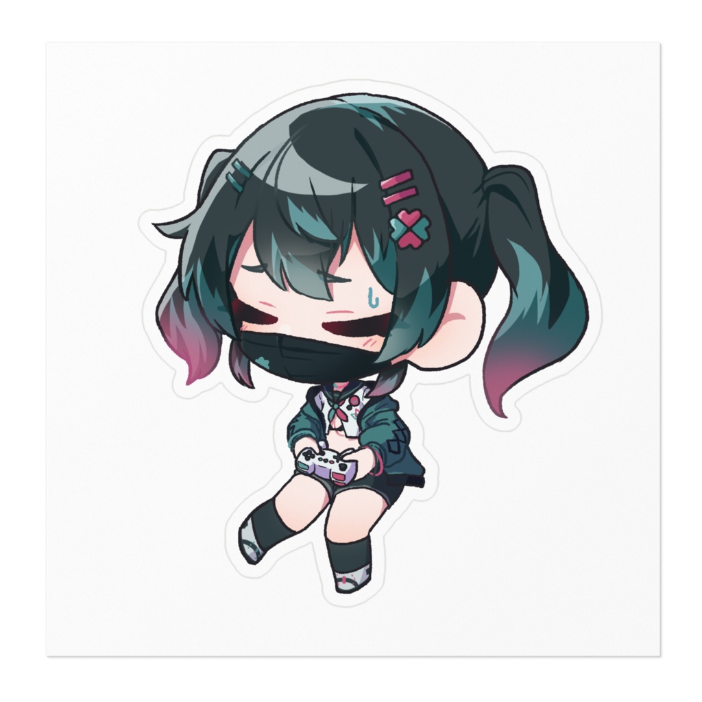 ステッカー(しょんぼり)