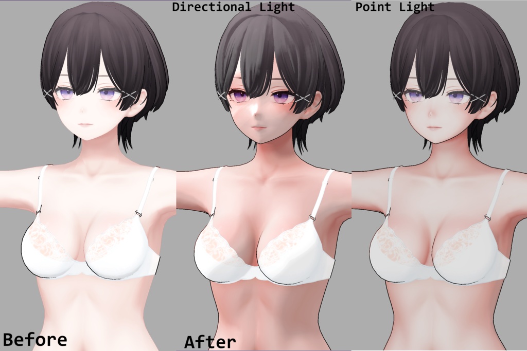 Shinra liltoon shader Setting(Animetic&Realistic)