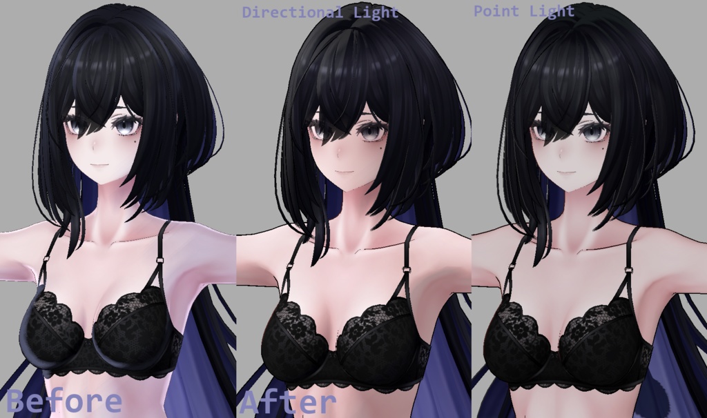 Lasyusha liltoon shader Setting(Animetic&Realistic)