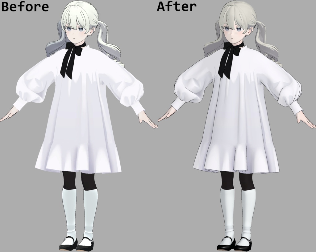 Grus liltoon Realisticshader Setting