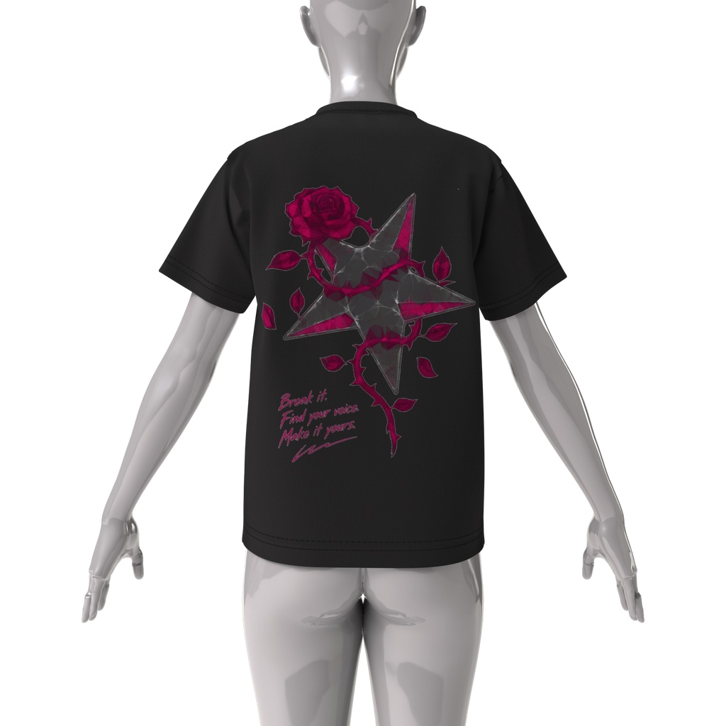 【歌羽タウ】オリジナル ビッグシルエットTシャツ