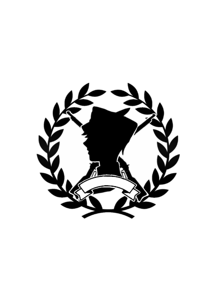 シルエットタイプ缶バッジ