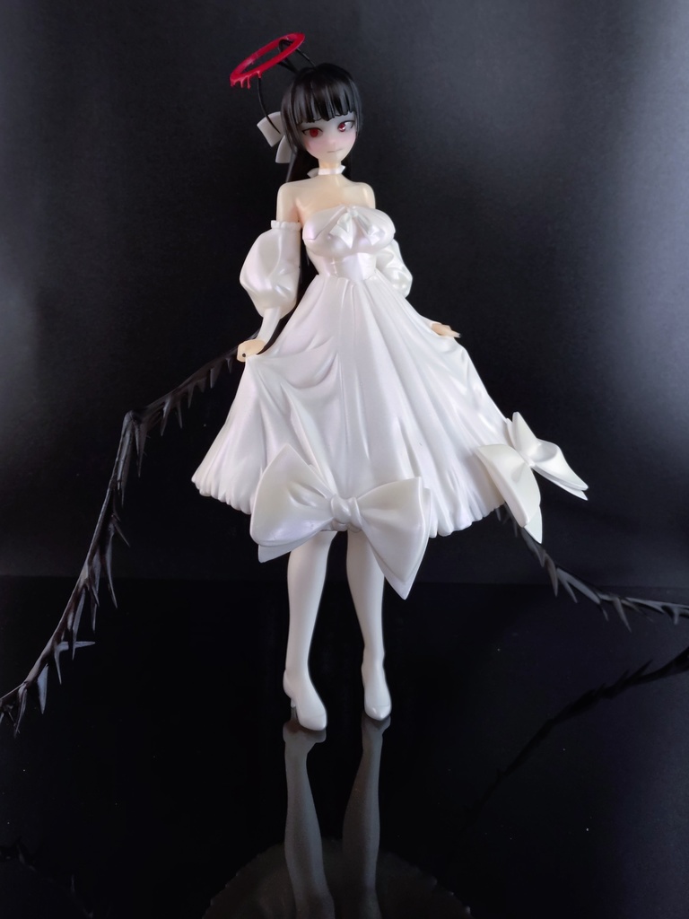 剣先ツルギ ドレスver. ガレージキット(3Dプリンター出力品)