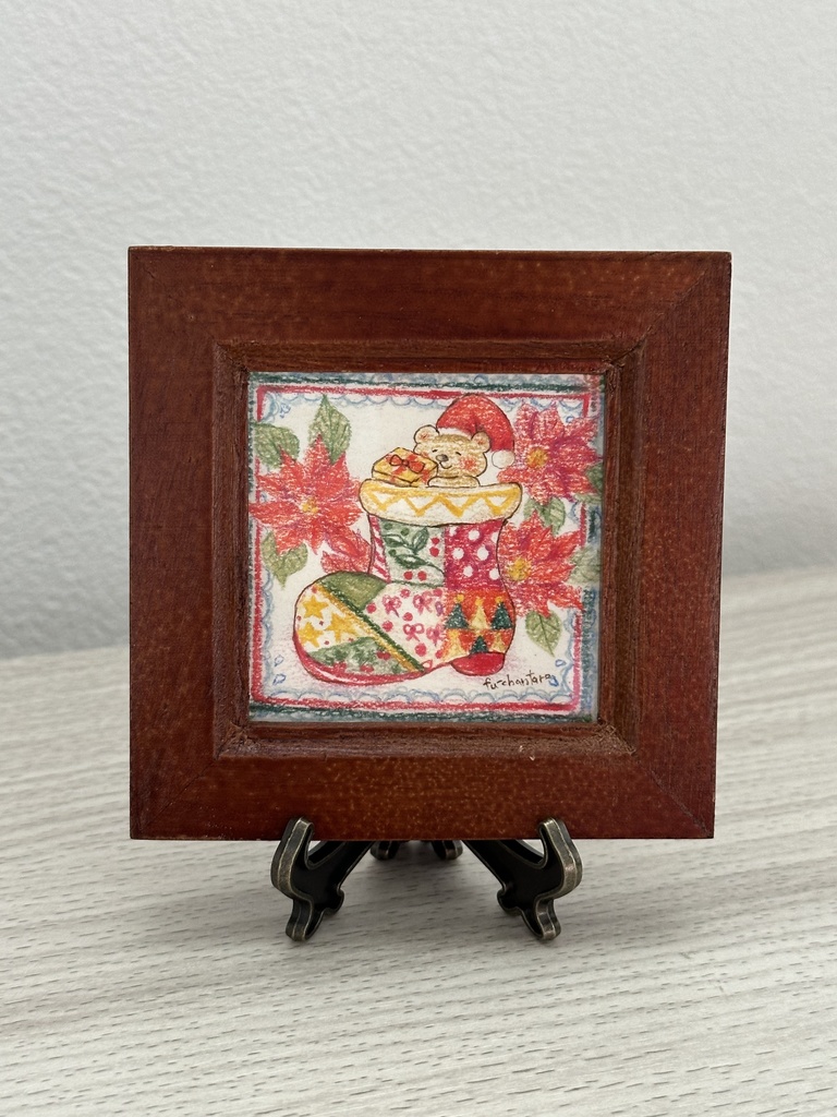 ミニ原画(クリスマスのプレゼント)
