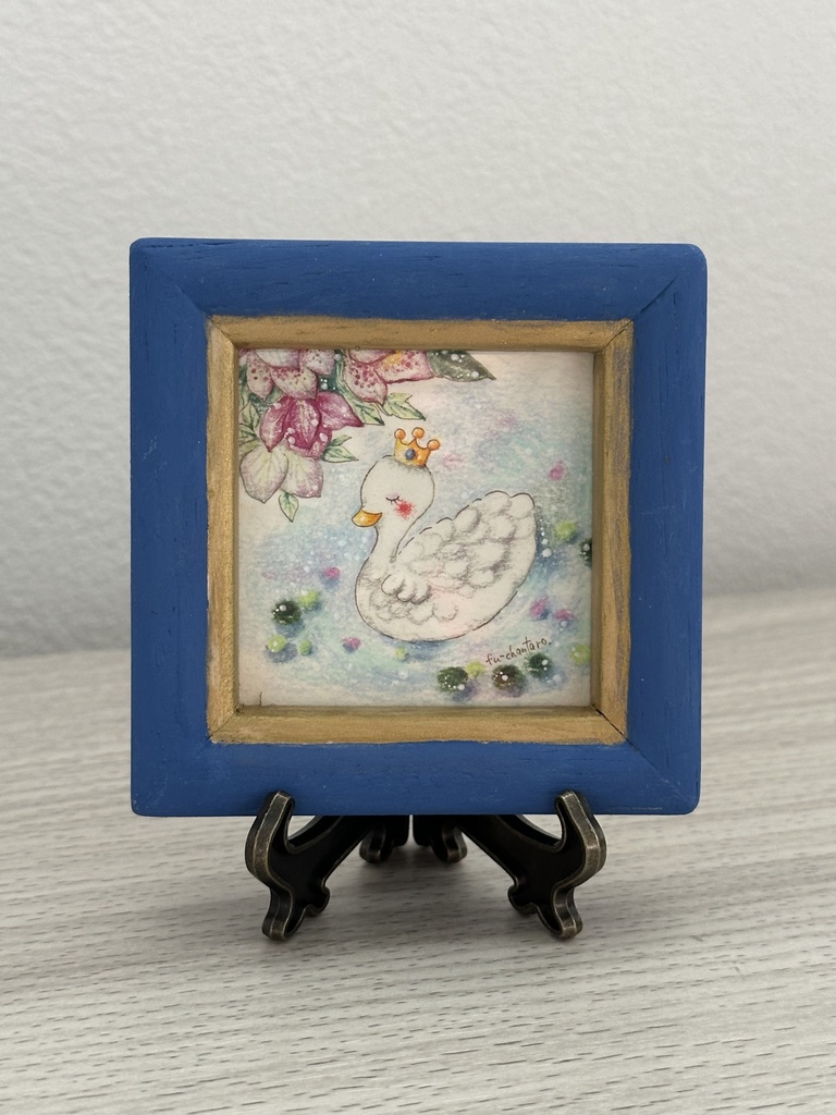 ミニ原画(スワン)