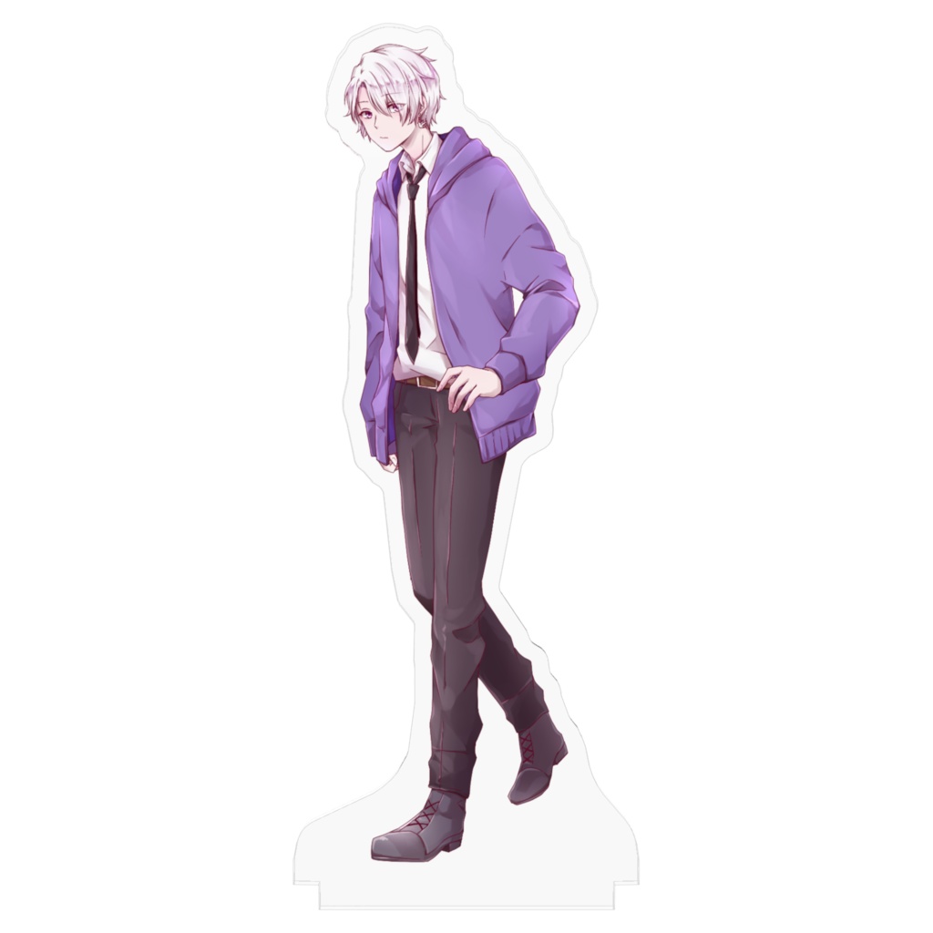 【2周年記念イラスト】公式はとまるアクリルフィギュア🕊