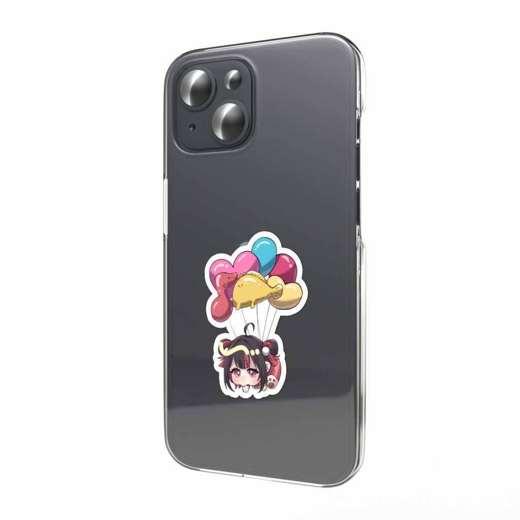 風船ステッカー