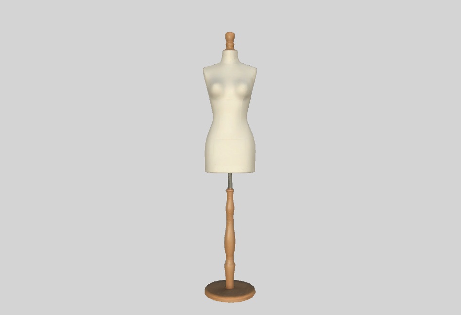 女性用ボディトルソー 3Dモデル[Torso]