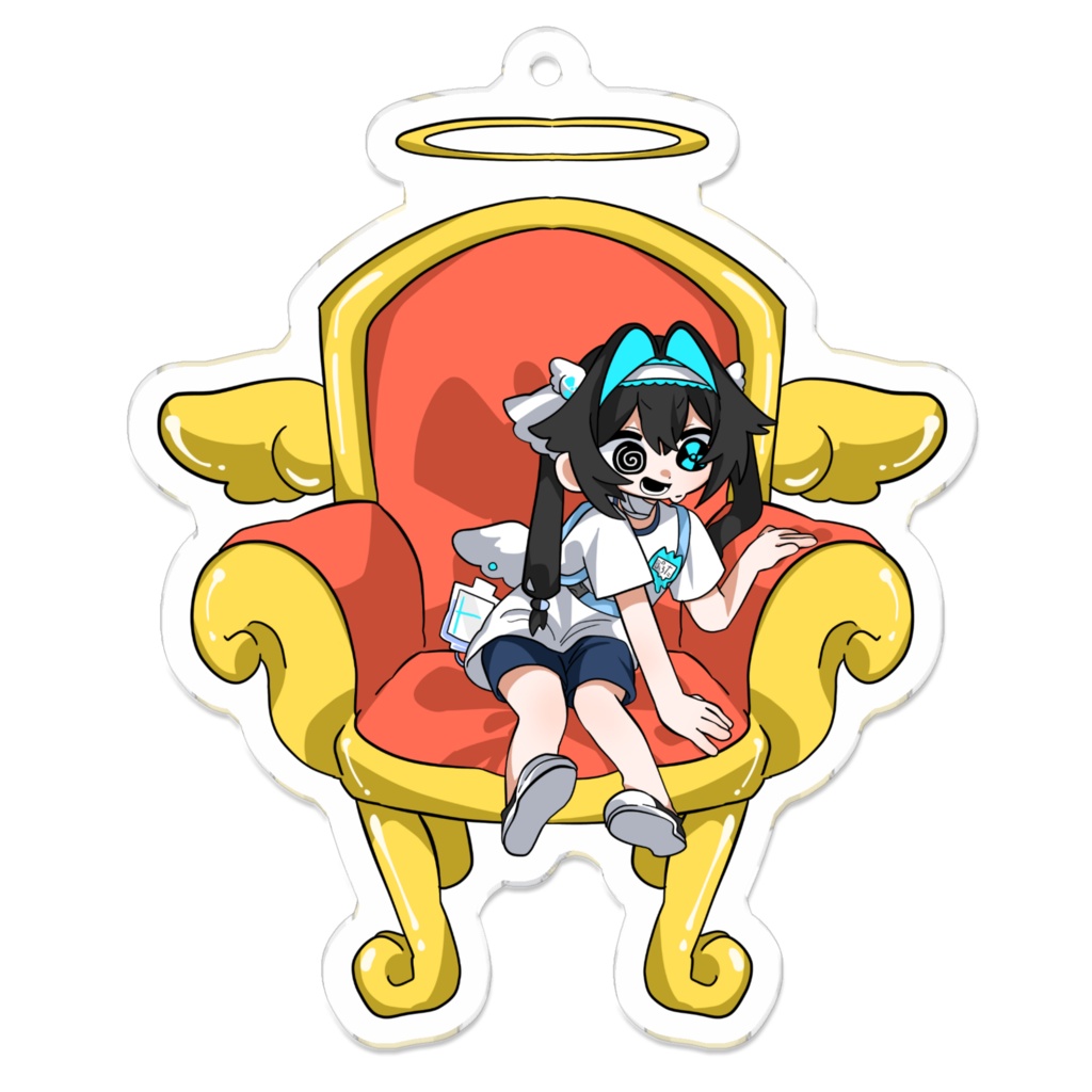 王様キーホルダー☢️