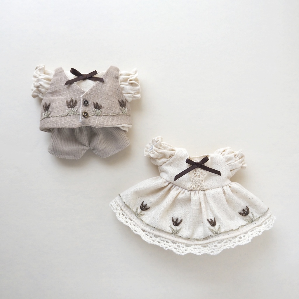 16cmぬいサイズ┊tulip coordinate┊beige