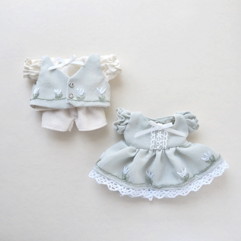 16cmぬいサイズ┊tulip coordinate┊mint