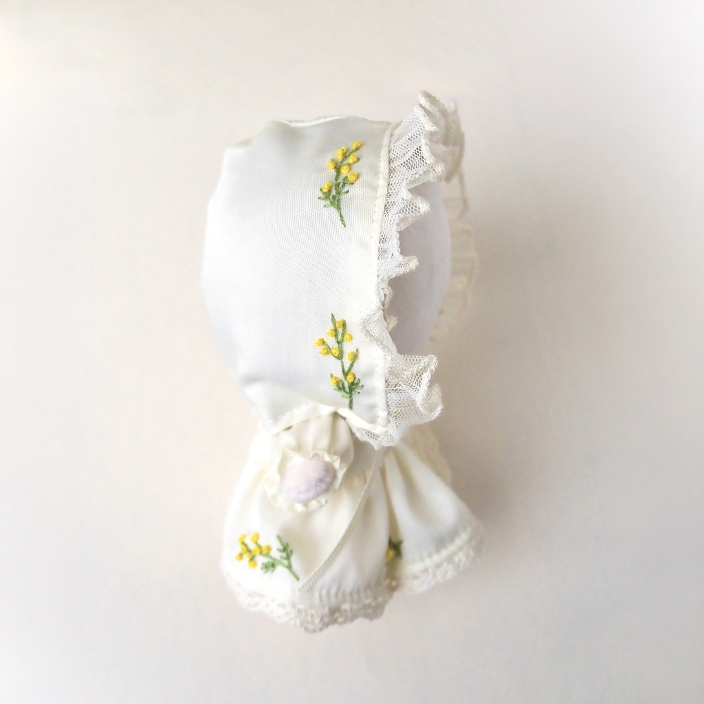 10~16cmぬいサイズ┊mimosa collection new!┊ リバーシブルボンネット