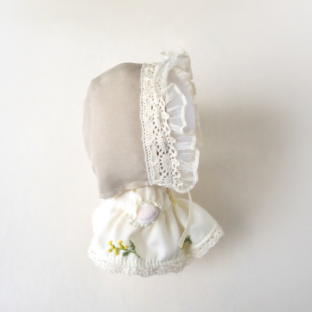 10~16cmぬいサイズ┊mimosa collection new!┊ リバーシブルボンネット