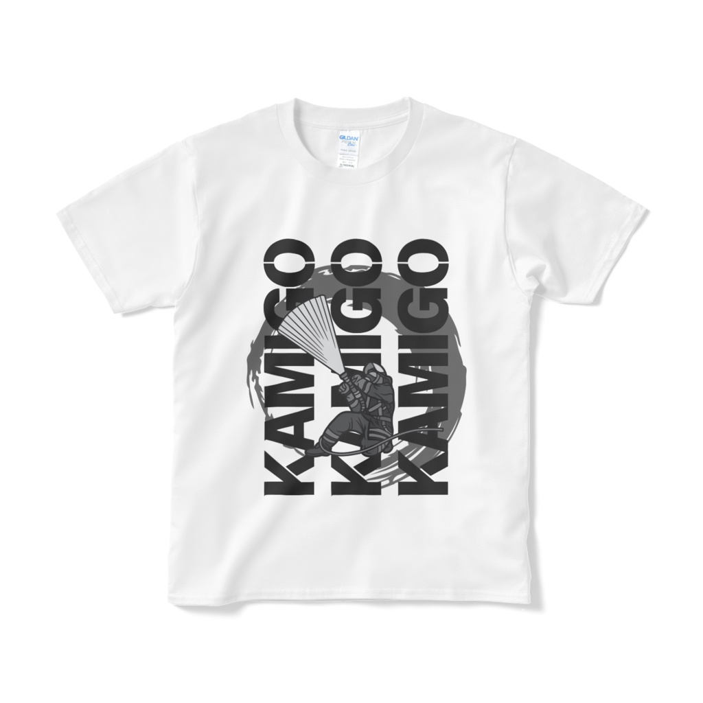 カミゴウ消防団推しTシャツ①